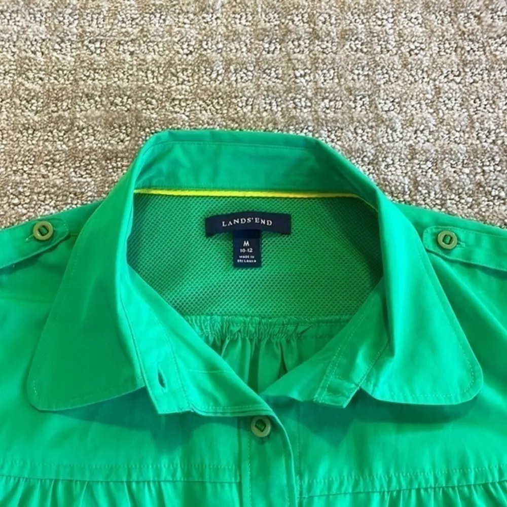 Lands’End Convertible Long Sleeve Button Down Outdoors Shirt - Image 3