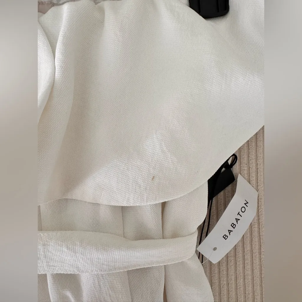 NWT Aritzia Babaton Flutter Off the Shoulders Jumpsuit Size 0 - Image 11