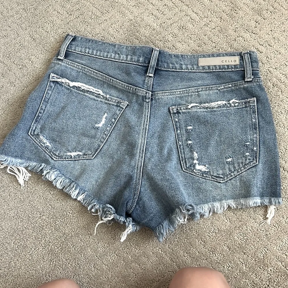 Cello Distressed Jean shorts - Image 3