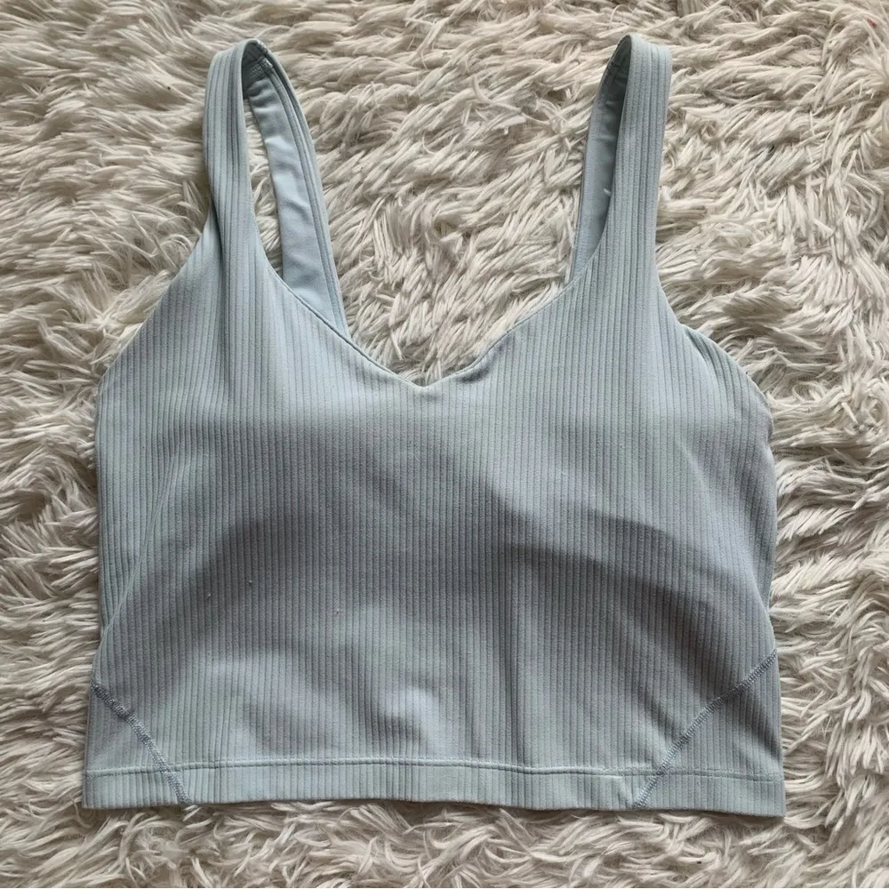 Align Ribbed Tank Top
Powder Blue - Image 2
