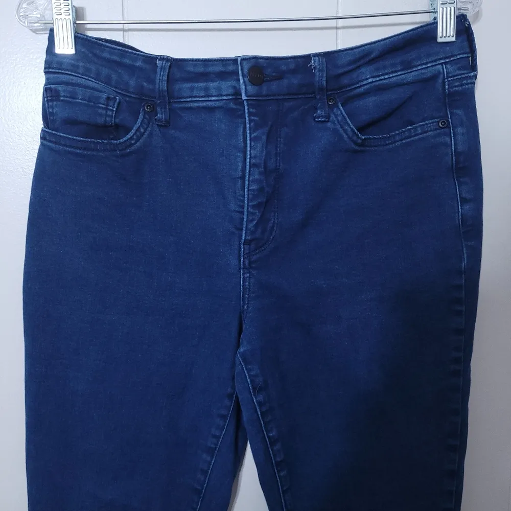 NYDJ Lift Tuck Slim Bootcut Stretch Denim Women's Jeans Size 8P - Image 2