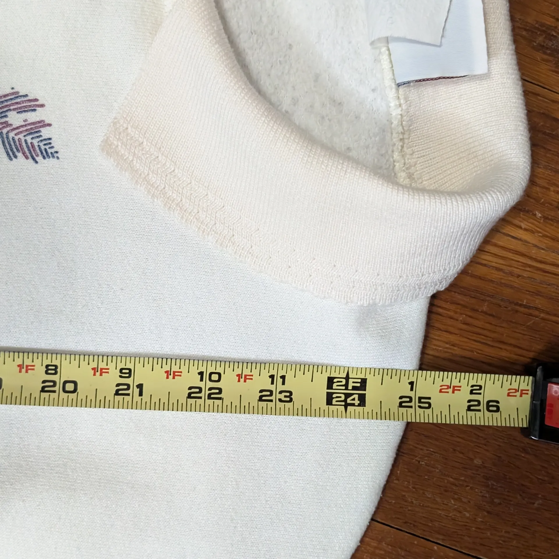 VTG 90s Morning Sun Autumn Grandma Collared Outdoor Nature Sweatshirt Large Purple - Image 6