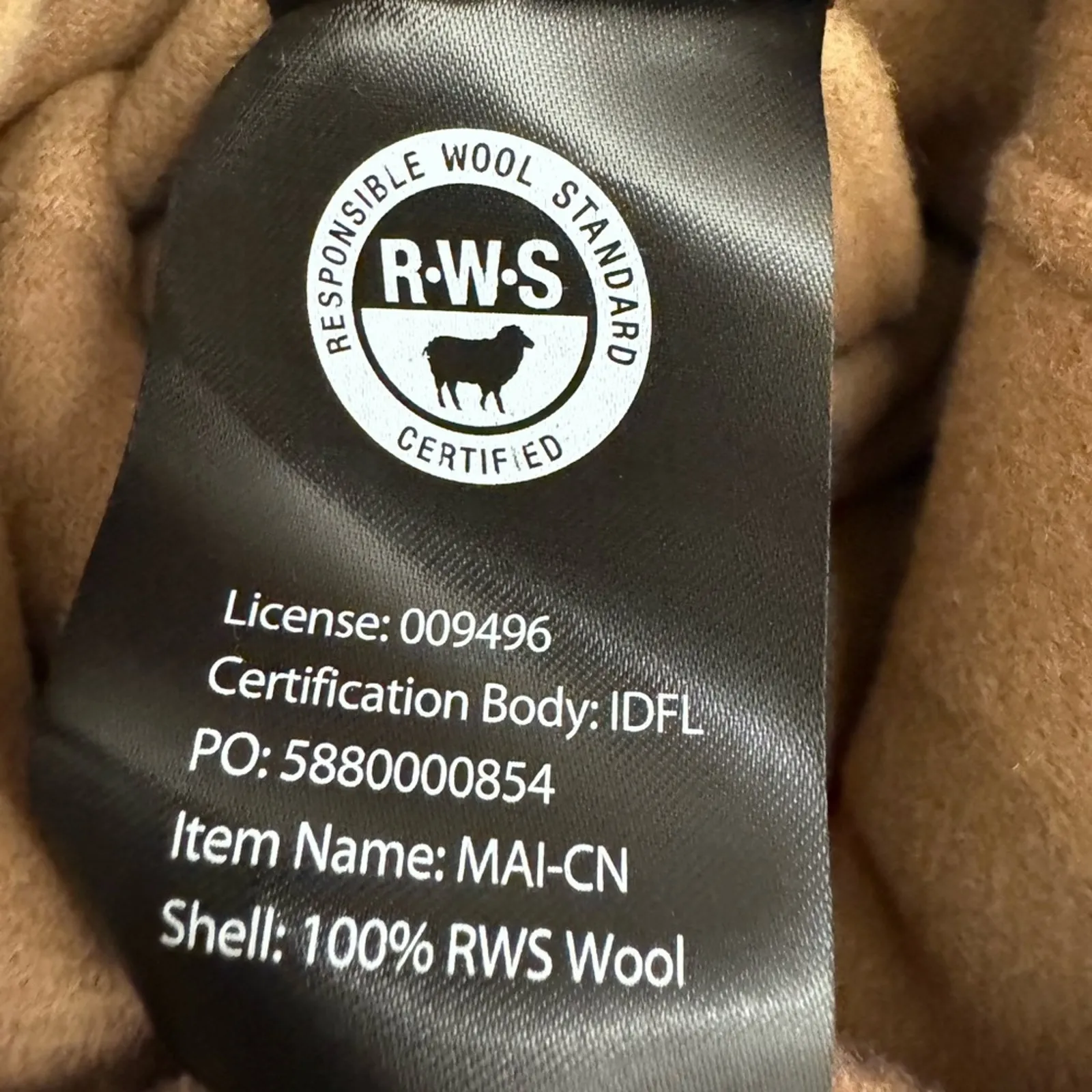 COPY - MACKAGE MAI-CN Tan XXL - Brand New Belted Wool Long Wrap Coat - Image 7