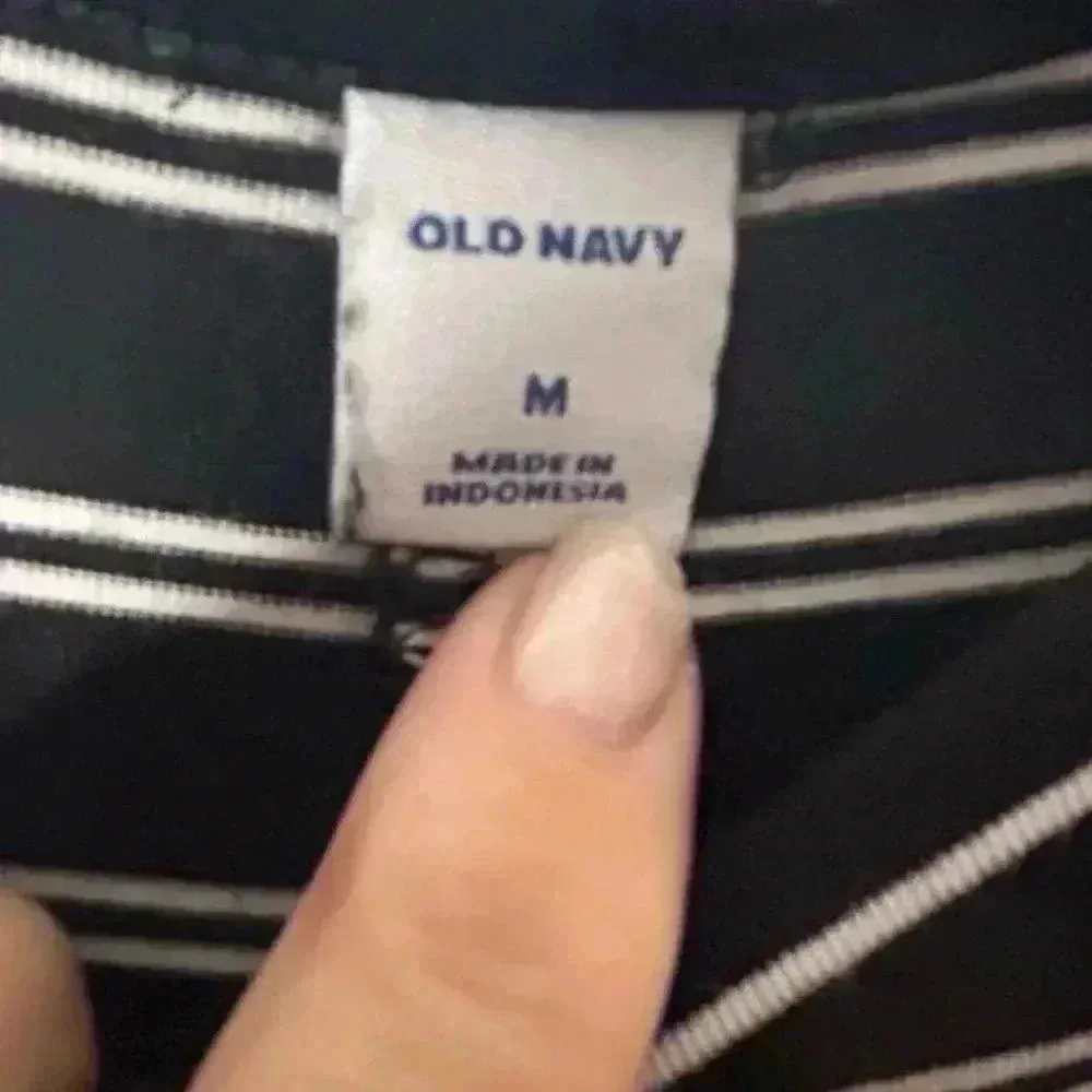 Old Navy Women's Striped Long Sleeve Knee Length T-Shirt Dress M - Image 6