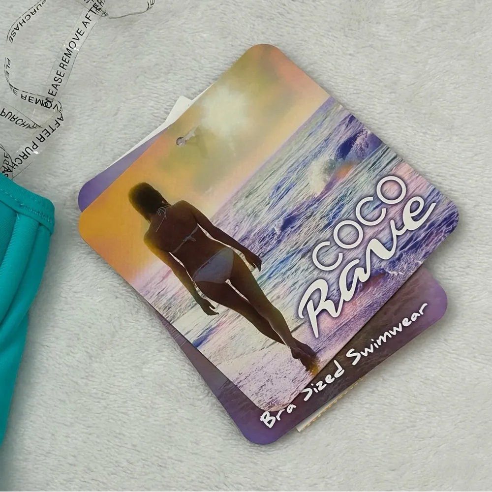 Coco Rave Spring 2018 Jade Underwire Bikini Top Bra Swimwear Women’s S 32 C-Cup - Image 4