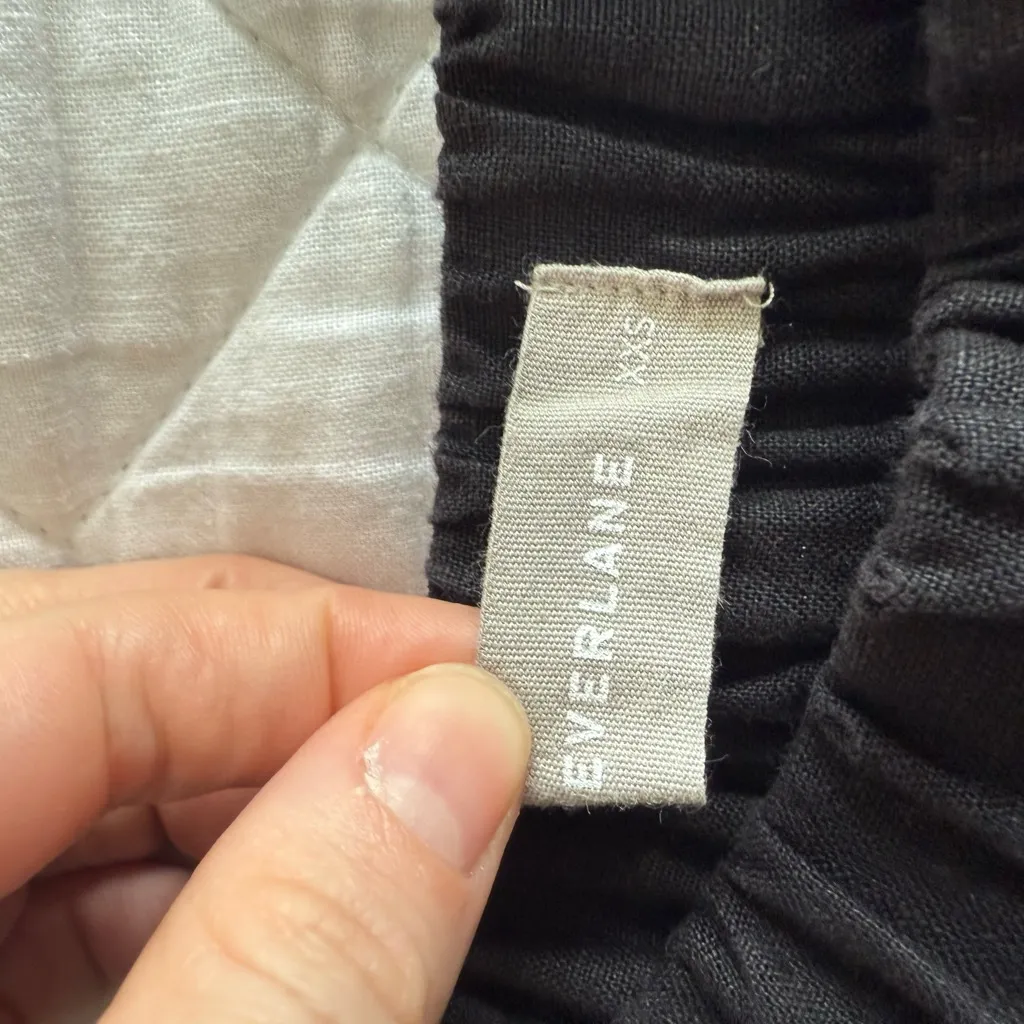 Everlane Charcoal Skirt XXS - Image 3