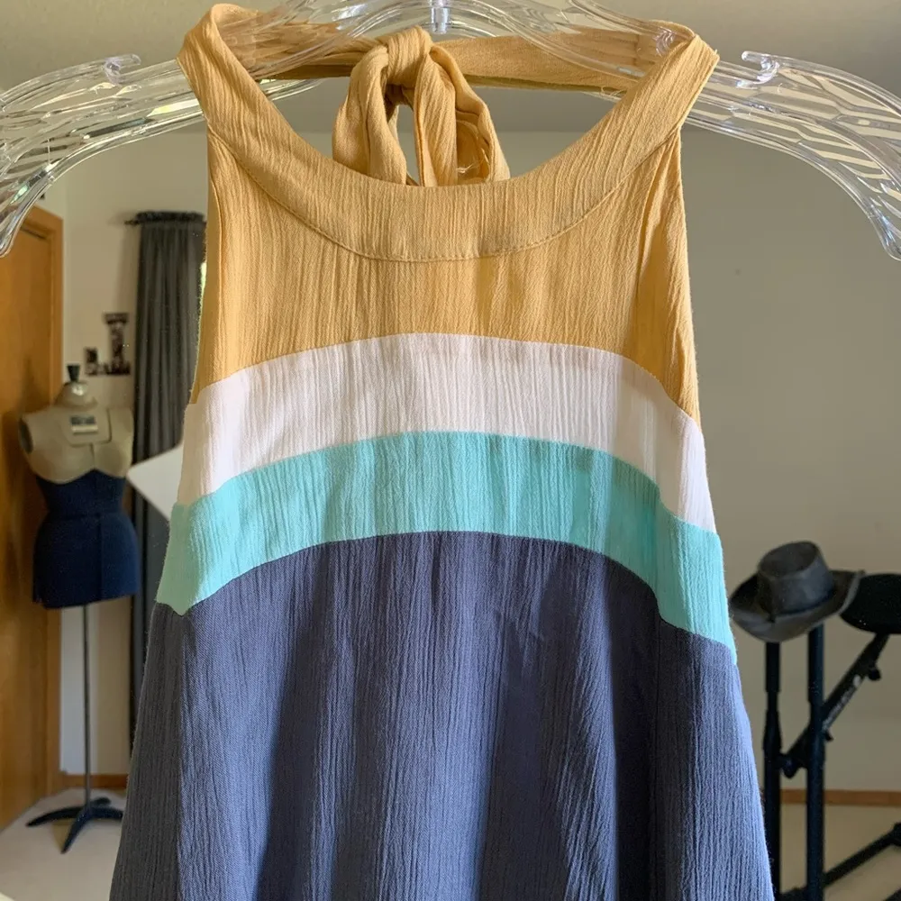 NEW O’NEILL Tristyn Open Back Halter Dress - Image 8