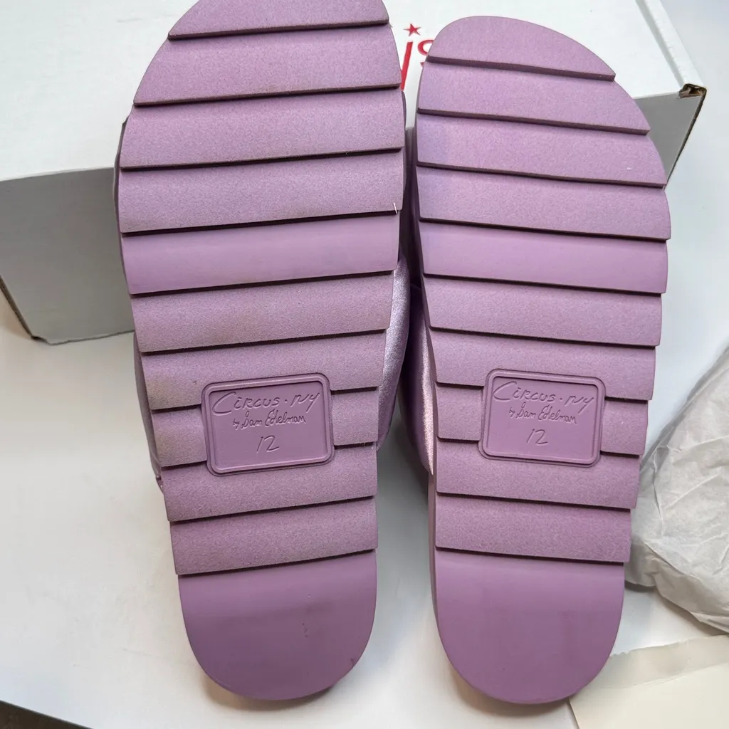 Circus NY by Sam Edelman Estelle Double Knotted Footbed Sandals- Orchid- Size 12 - Image 8