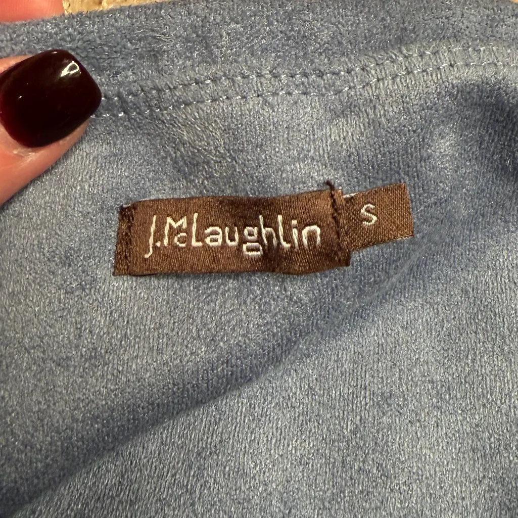 J. McLaughlin Lori Suede Pull On Leggings Size Small - Image 3