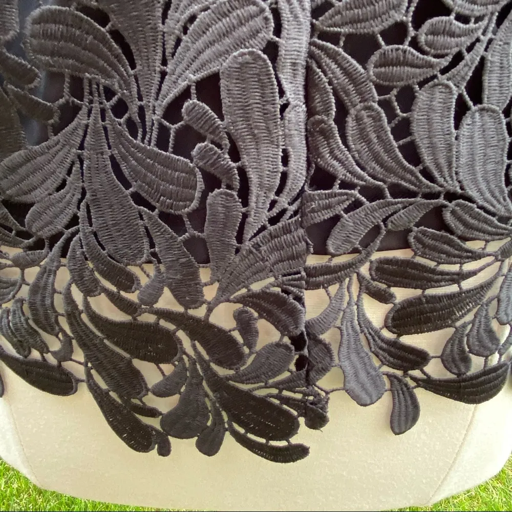 Kate & Mallory Black Lace Top - Image 5