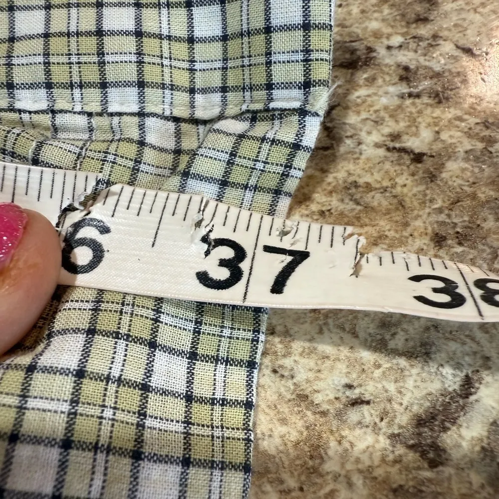 Veronica Beard Green Shirt Dress Notched Collar Cuffed Sleeves - Image 7