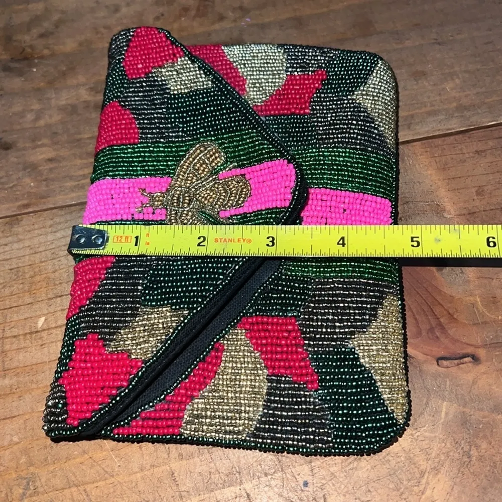 Multicolored beaded camo mini bumble - Image 9