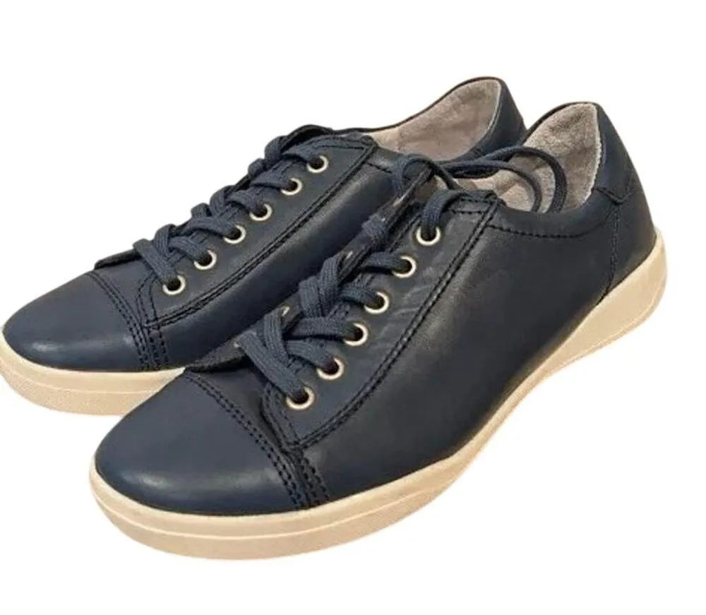 JOSEF SEIBEL Sina 11 Blue Leather Sneakers Euro Size 36 New in Box MSRP $120 - Image 6