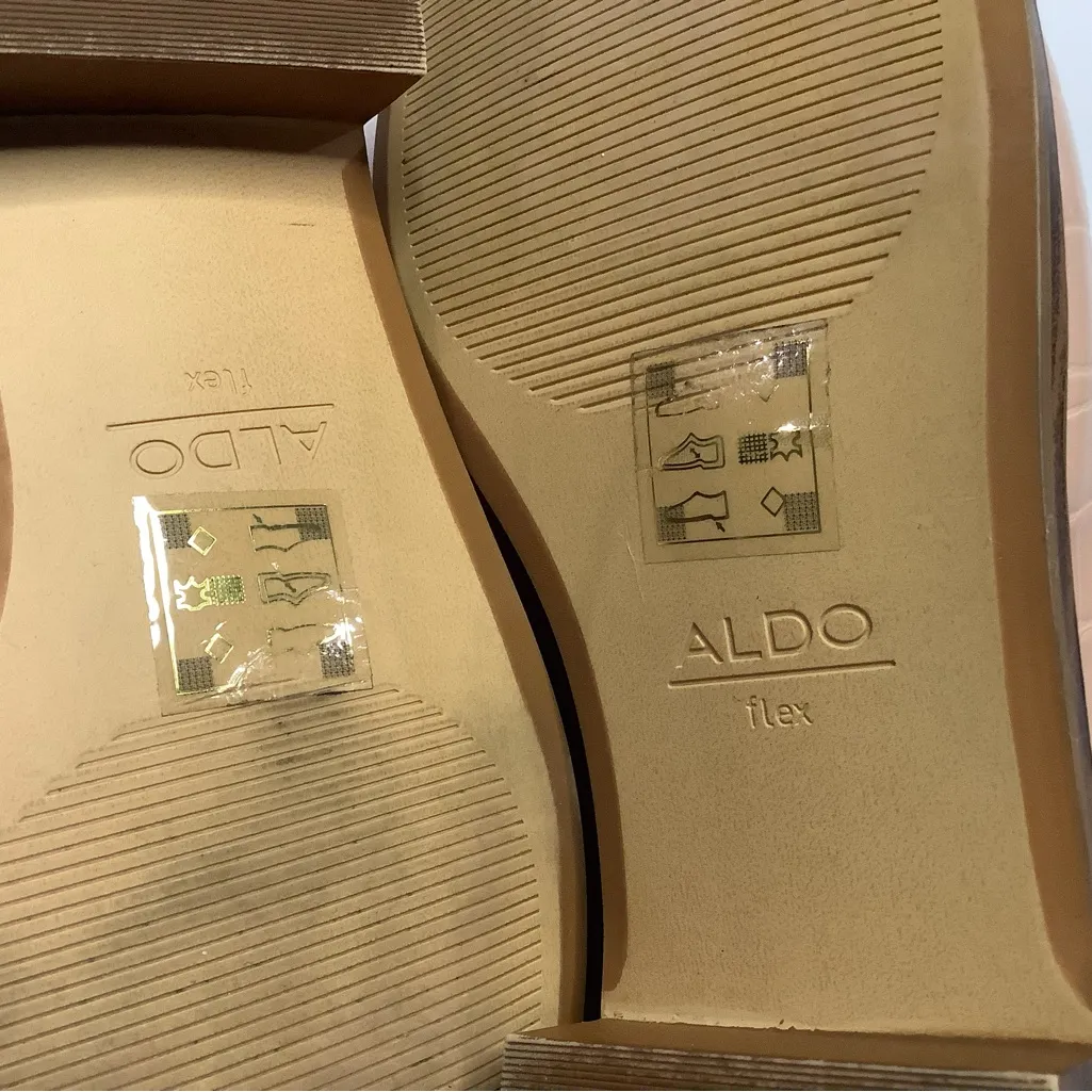 ALDO Women's Croc-Embossed Loafers - Image 6