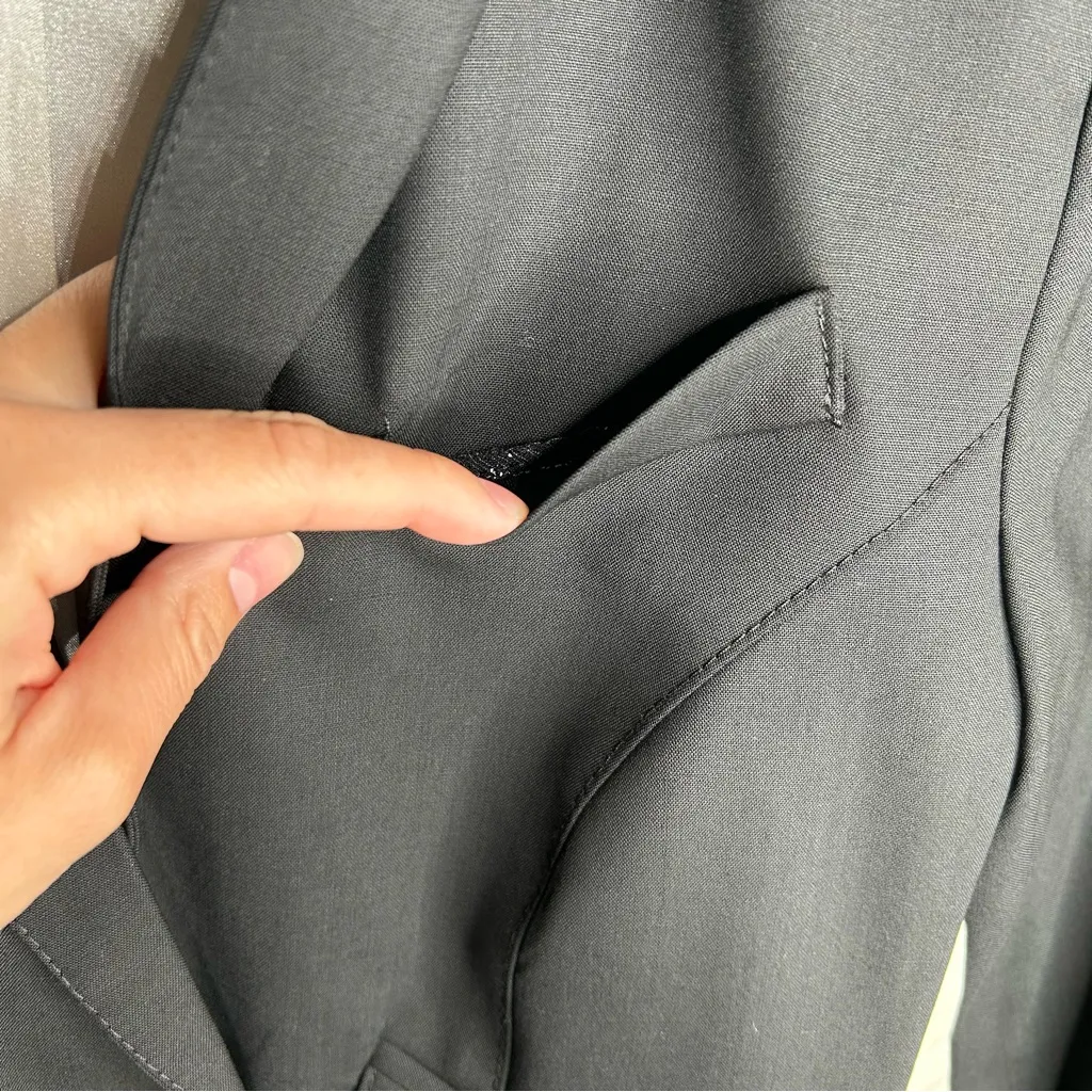 Smythe Racing Stripe Blazer 4 Black - Image 4