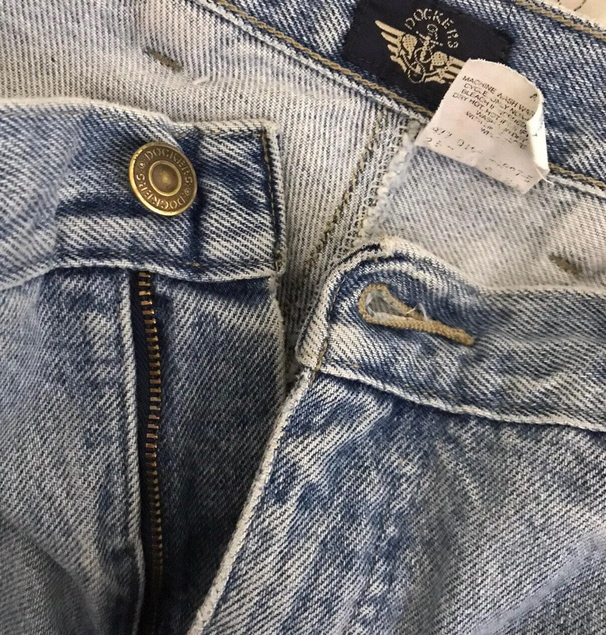 90s Dockers High Waisted Mom Jeans  - Image 4