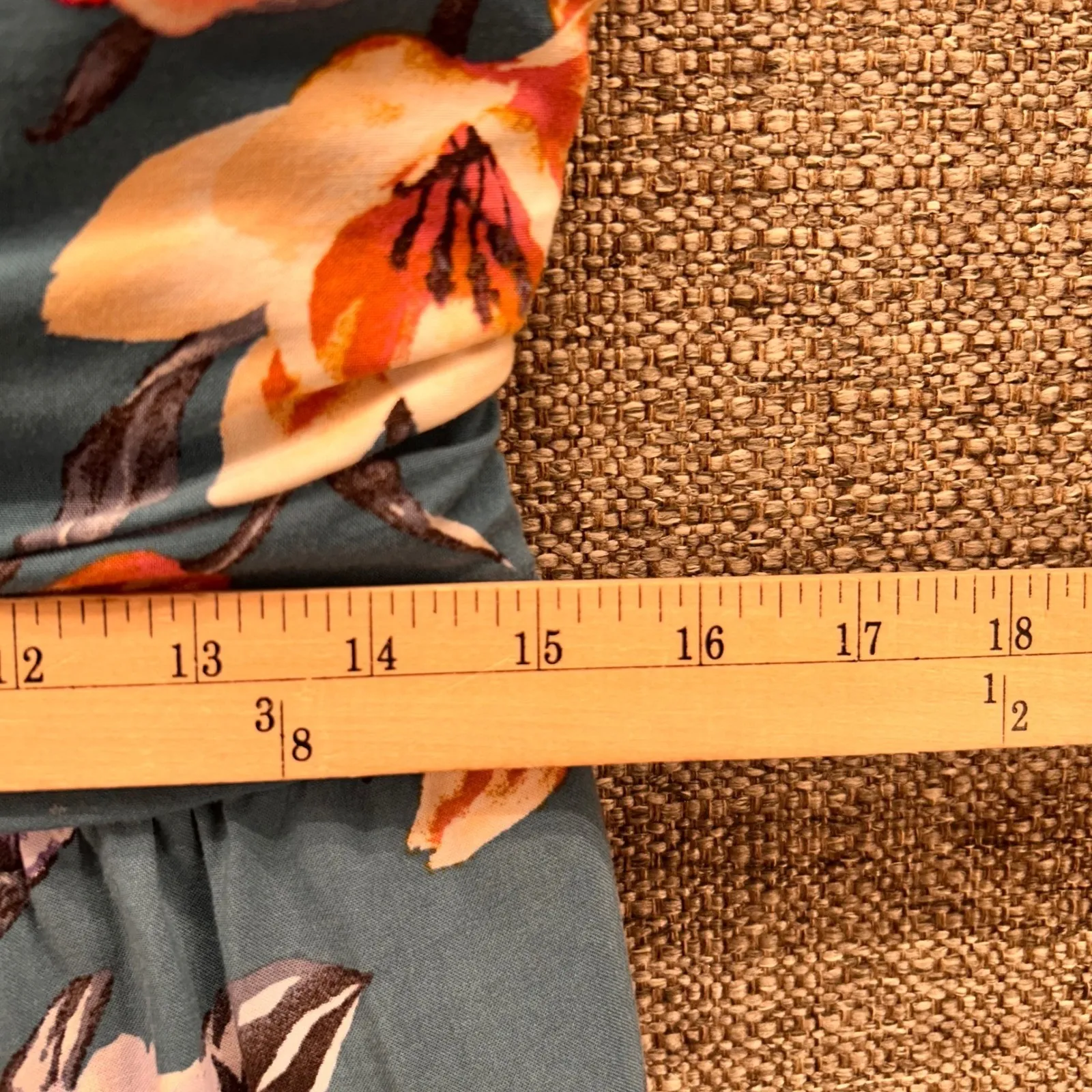 Band of Gypsies Floral‎ Jumpsuit Green Blue XL - Image 7