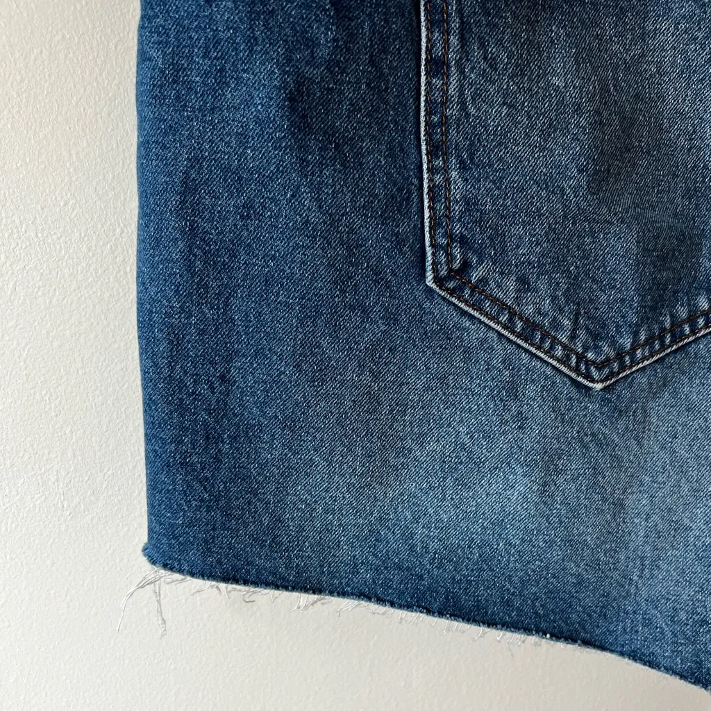 Madewell Relaxed Denim Women’s NWT Plus‎ Size Jean Shorts Size 18 - Image 11