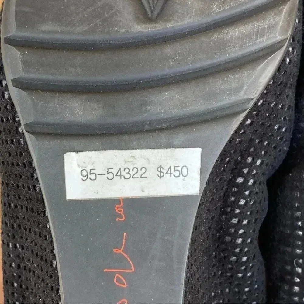 Pas de rouge wedge shoes size 7.5 Black - Image 8