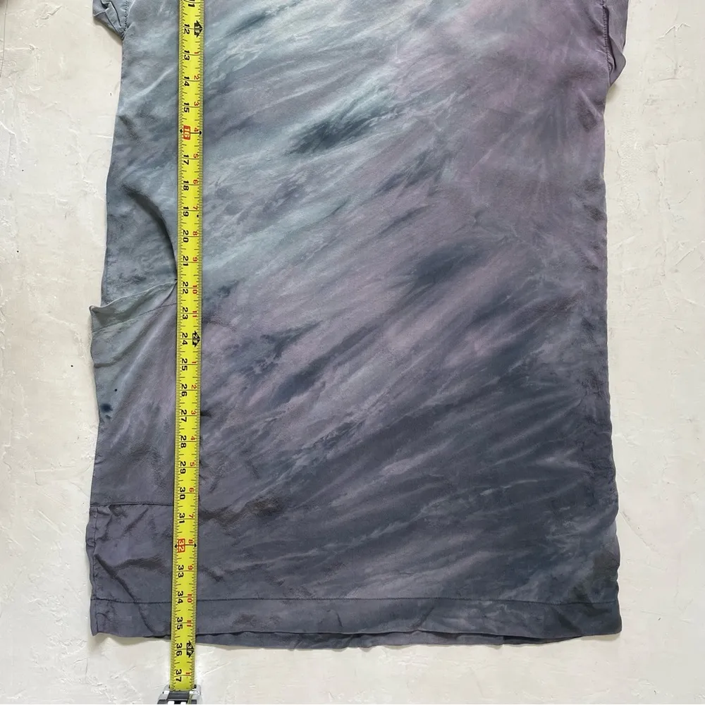 Gypsy 05 Ombre Straight Knee Length Silk Dress Size S - Image 4