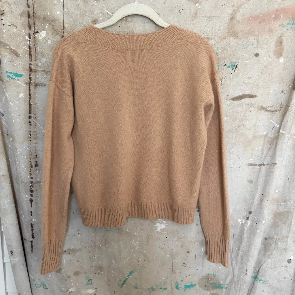 Intermix Elroy V-Neck Cashmere Sweater - Image 6