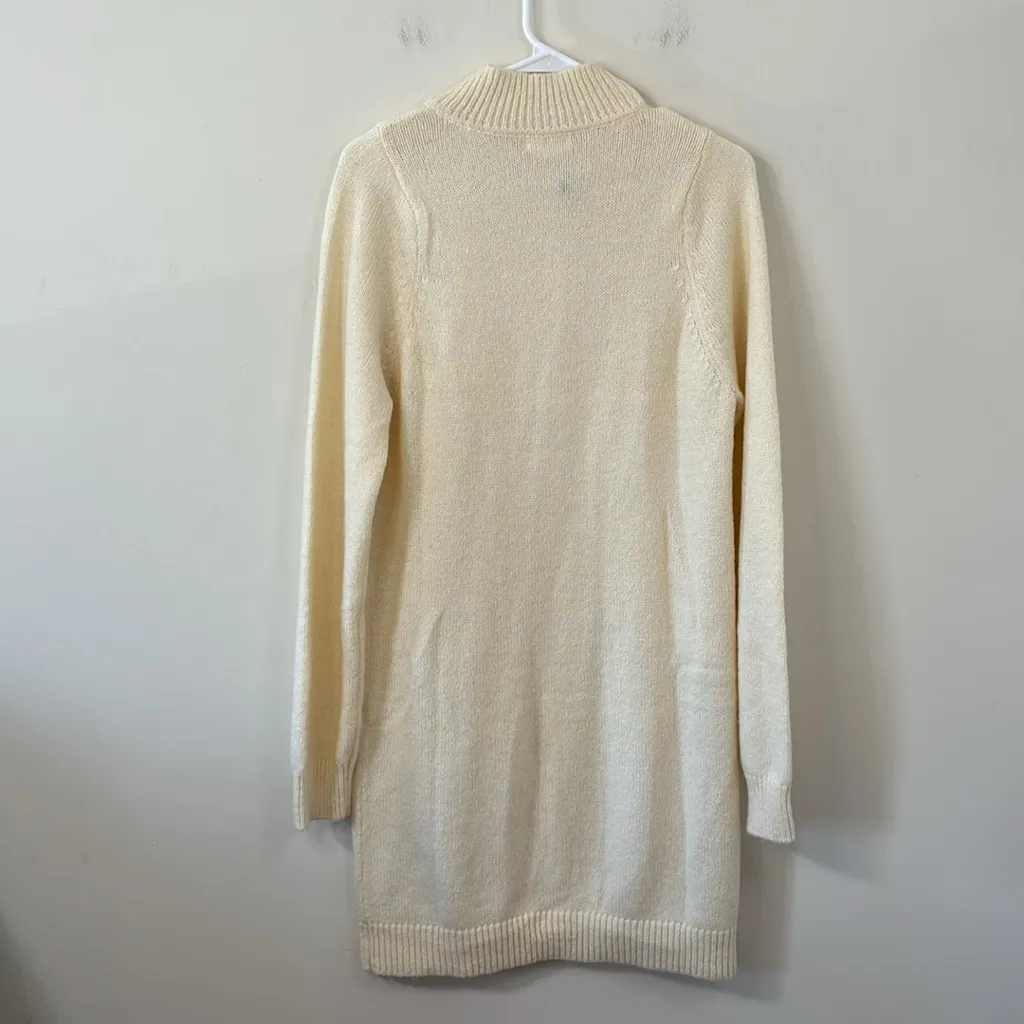 NWOT Lovers & Friends Anthea Sweater Dress Ivory Size Large - Image 8