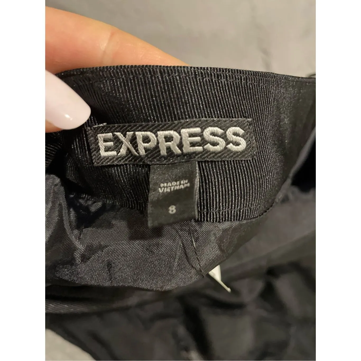 EXPRESS  A Line Back Classy Tulle Skirt 8 New - Image 3