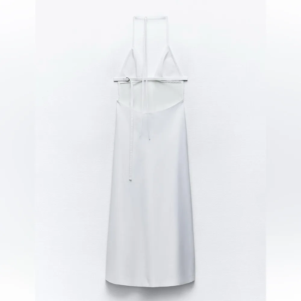 NWT ZARA Beautiful Open Back Long Dress - Image 9