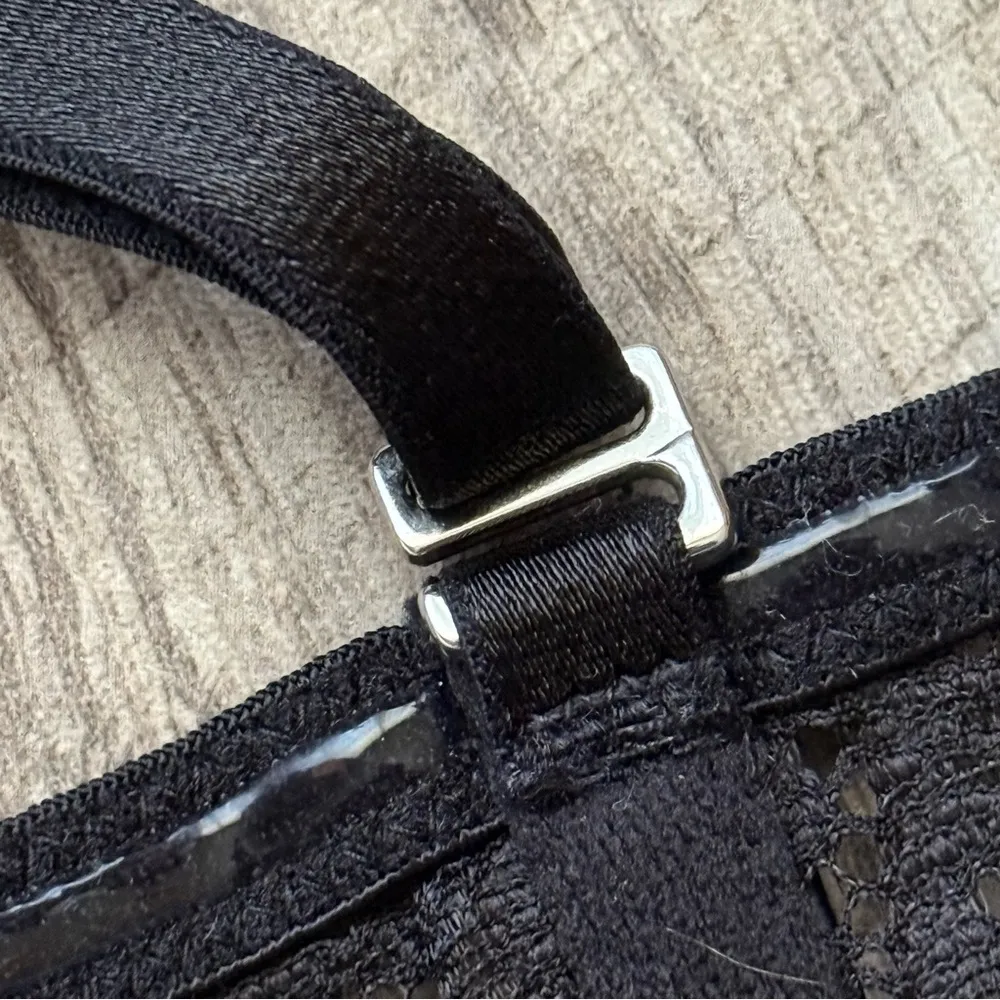 Black faux leather bustier bra - Victoria’s Secret - Image 6