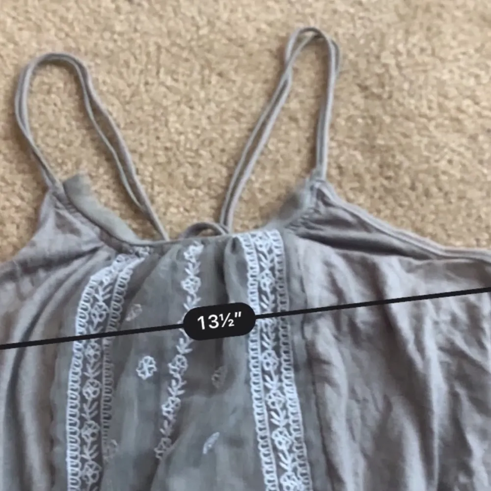 Aerie grey tribal print boho tank top - Image 3