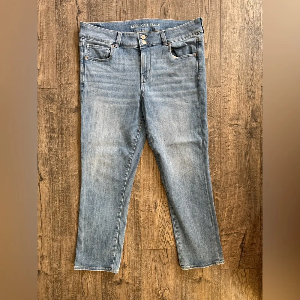 American Eagle Artist Crop Jeans- Size 16 - Image 2