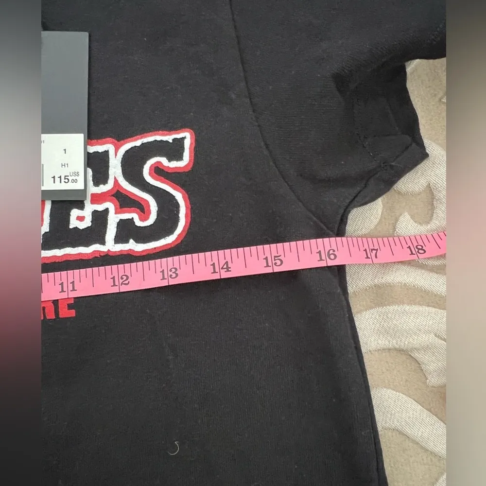 The Kooples- Black T-shirt logo print black size Small NWT, inscription - Image 2