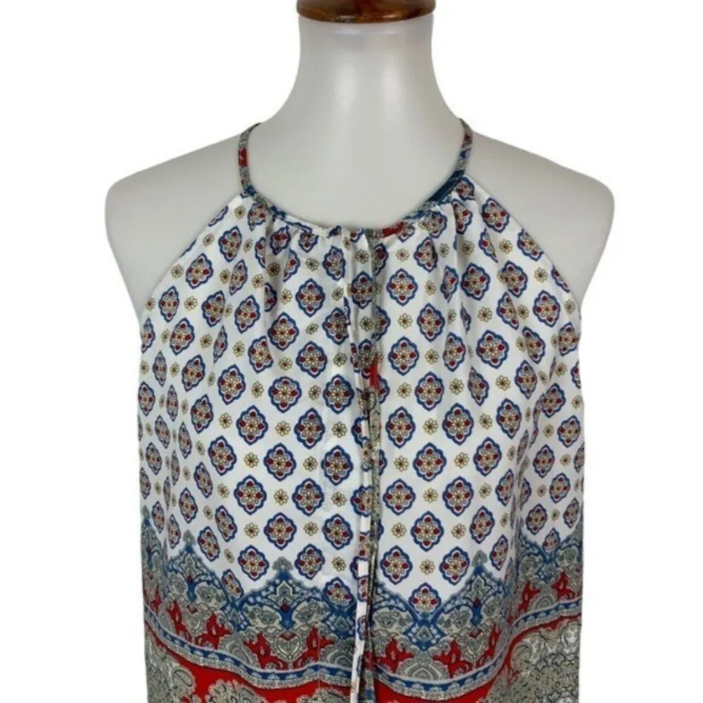 Collective Concepts Tank Small Boho Print Sleeveless NWT - Image 2