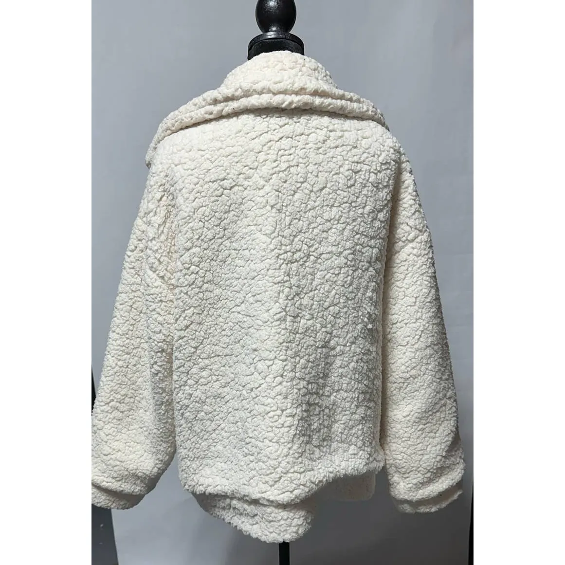 C&C California Cream Plush Jacket‎ size XL - Image 2