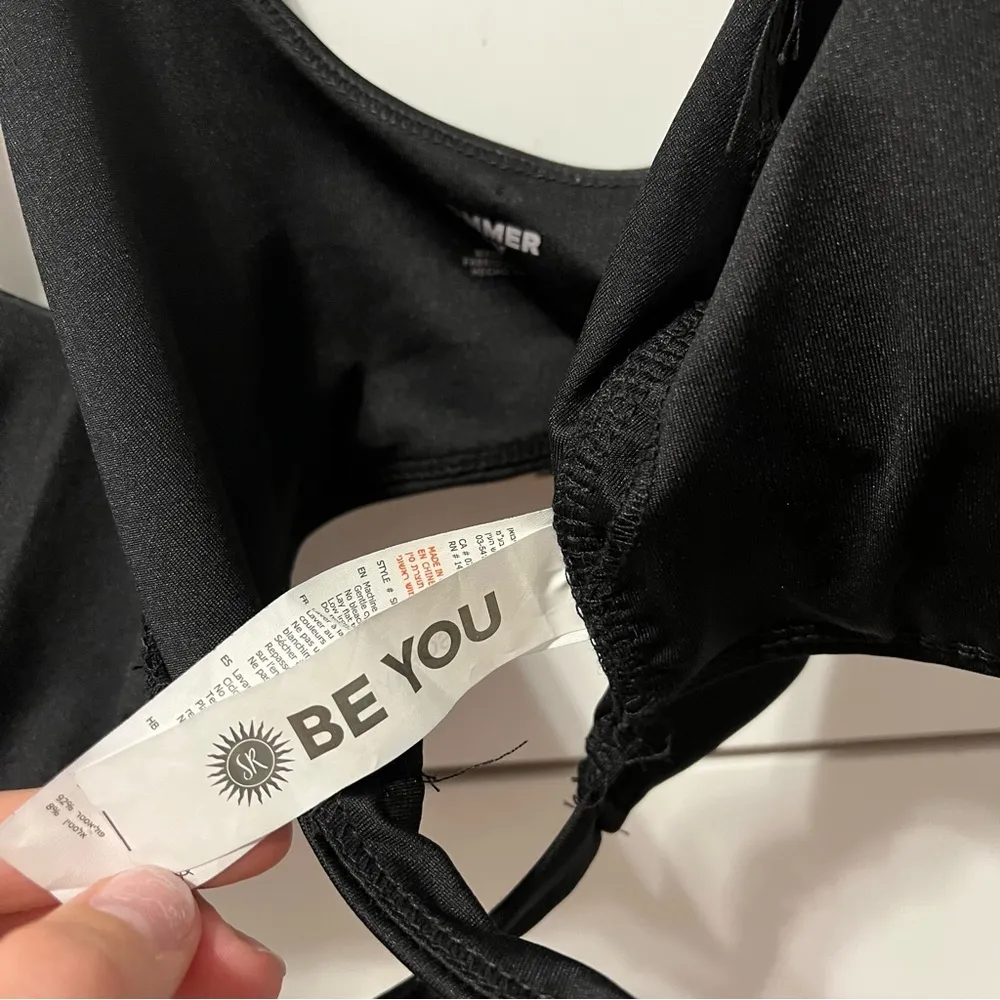 Sommer Ray Black Wrap Sports Bra - Image 5