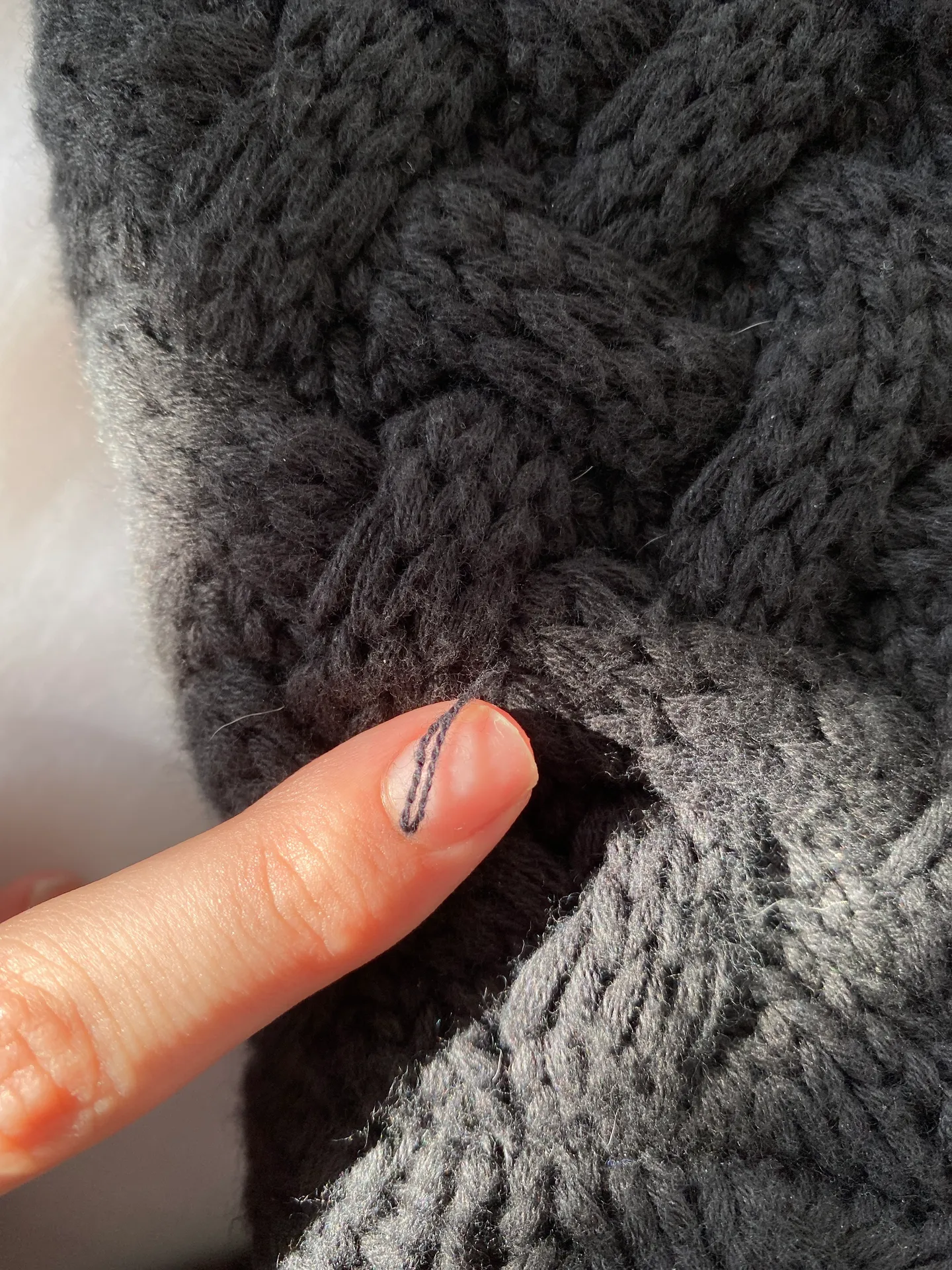 UGG Black Tall Knit Boots - Image 4