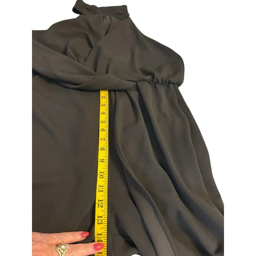 One33 Social Black Jumpsuit with Halter Neck - Image 9