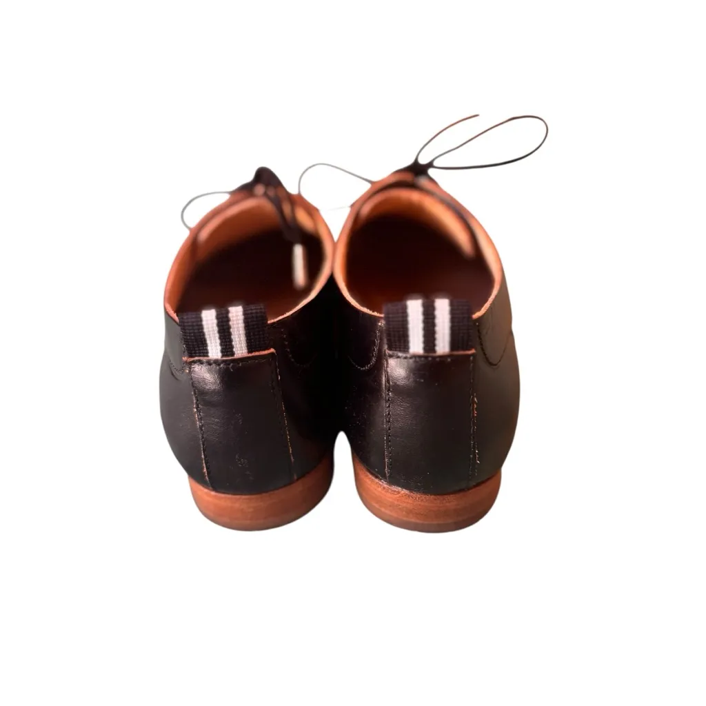 Rag & Bone Audrey Black Leather Lace Up Oxford Shoes Womens 6.5 EU 36.5 Portugal - Image 10