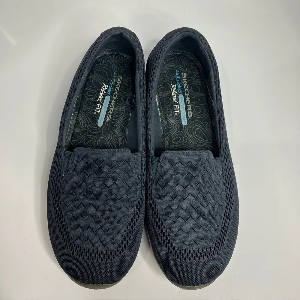 Skechers‎ Reggae fest willows Dubai navy blue comfort shoes size 10 - Image 5