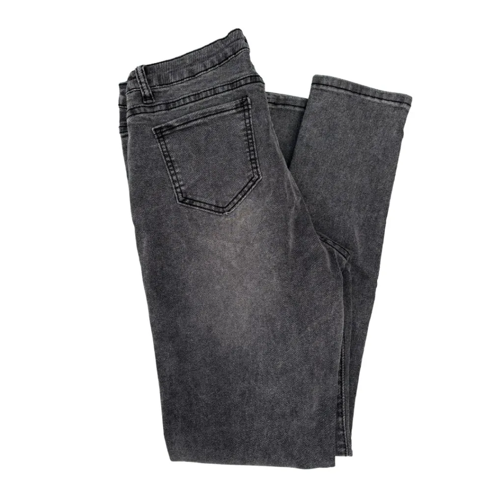 36. Charcoal Skinny Jeans Women’s Size L in excellent condition - Image 2
