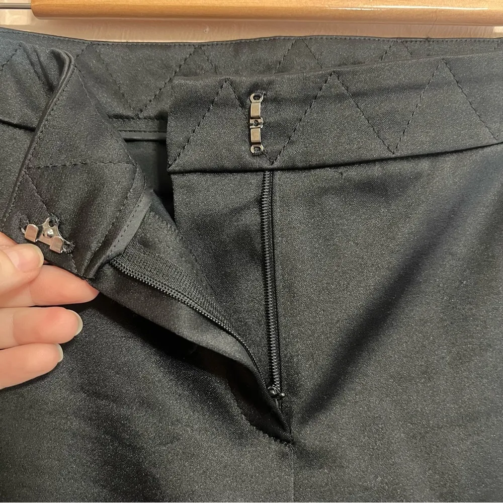 ICB New York Black Pants Moto Women’s Sz 8 Made In Japan Punk Whimsigoth Modern - Image 11