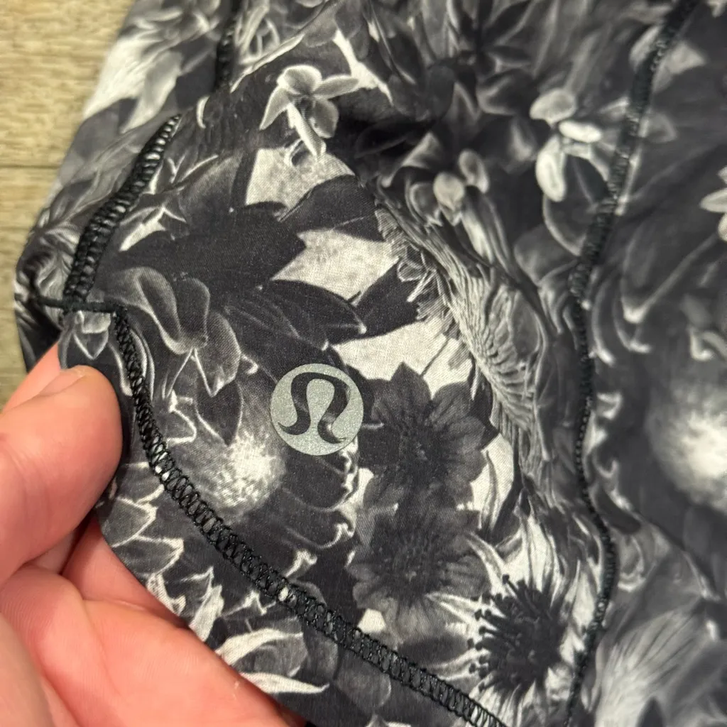 Lululemon The Runsie Flowabunga Black Angel Wing Romper - Image 6