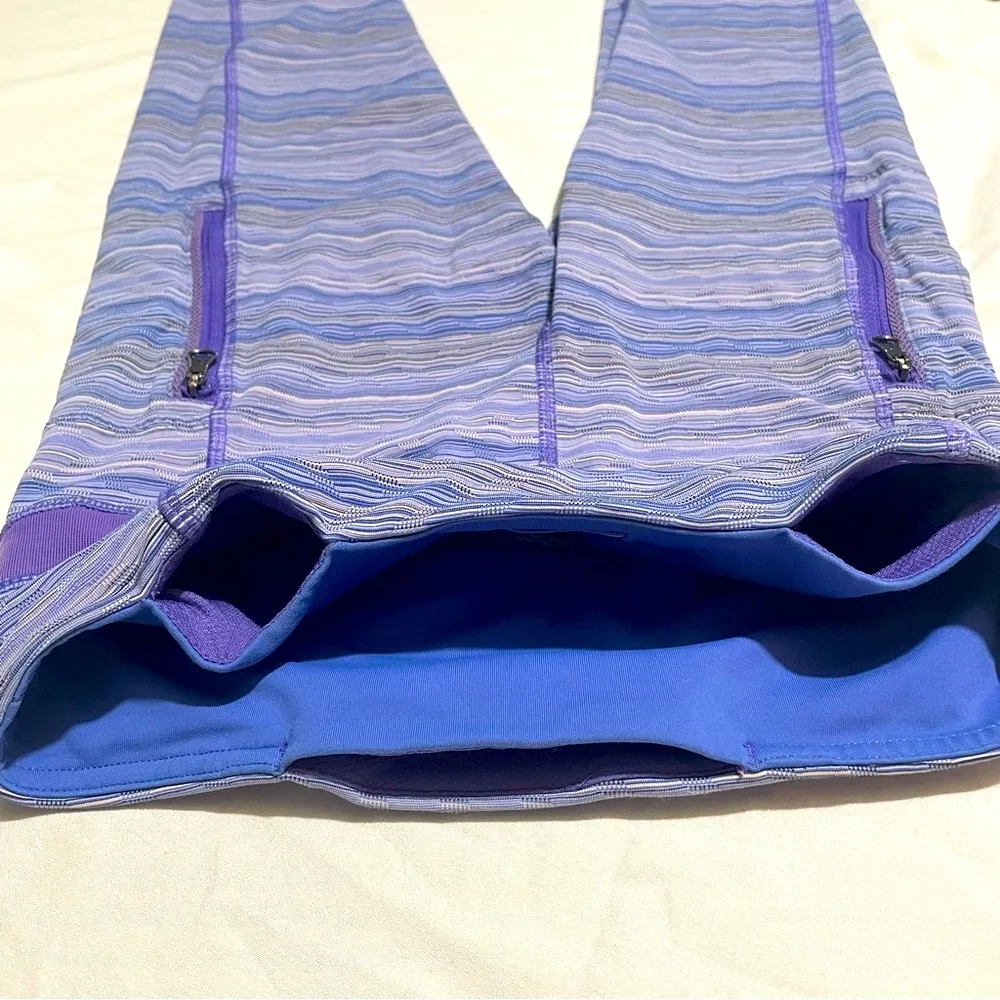 Lululemon  Inspire Tight II Mesh Space Dye Twist Iris Flower Pink Shell - Image 6