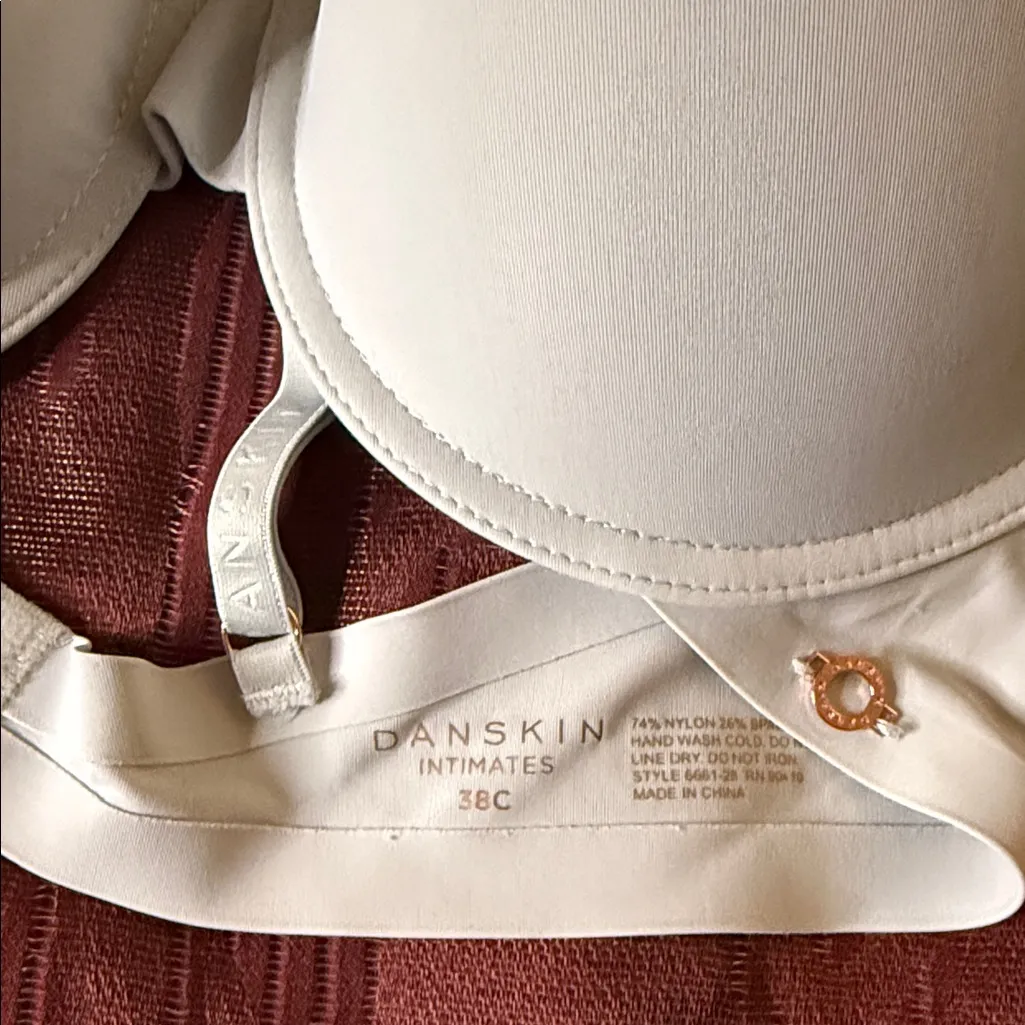 Danskin Cream and Floral Bra Duo - Image 4