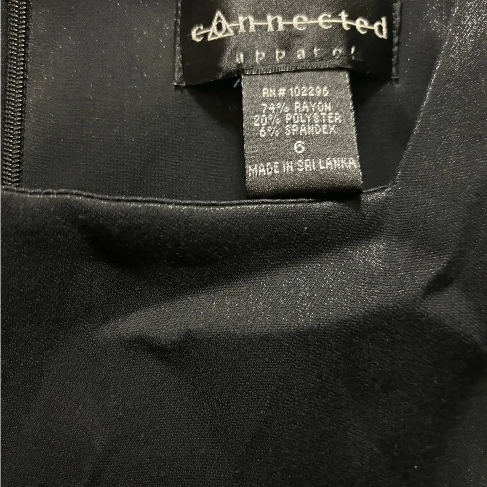 Connect Apparel Black Dress Size 6 - Image 4