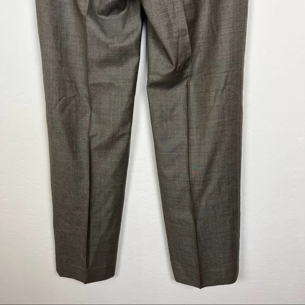 Stella McCartney Brown Wool Dress Pants - Image 5