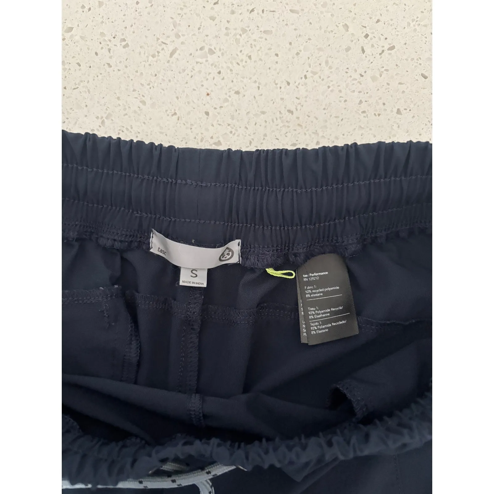 Tasc Shorts Womens Small Blue Gym Active Sporty Workout Hiking‎ Outdoor - Image 3