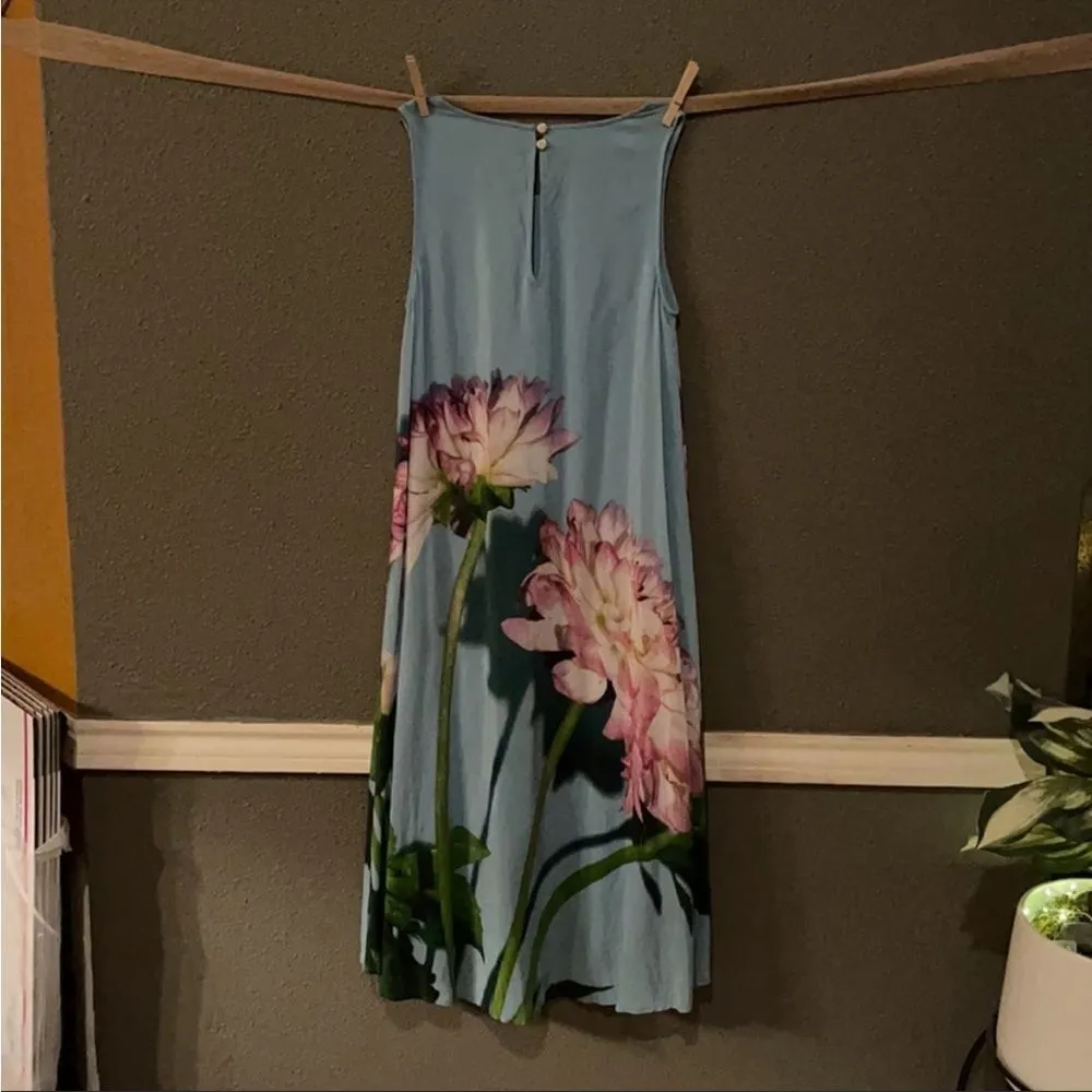 Antropologie Photorealistic Silk Dress- 2 - Image 6