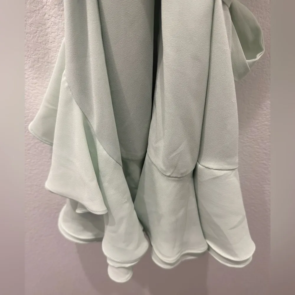 Gb Girls Ruffle Mint Green Dress – Size 8 - Image 6