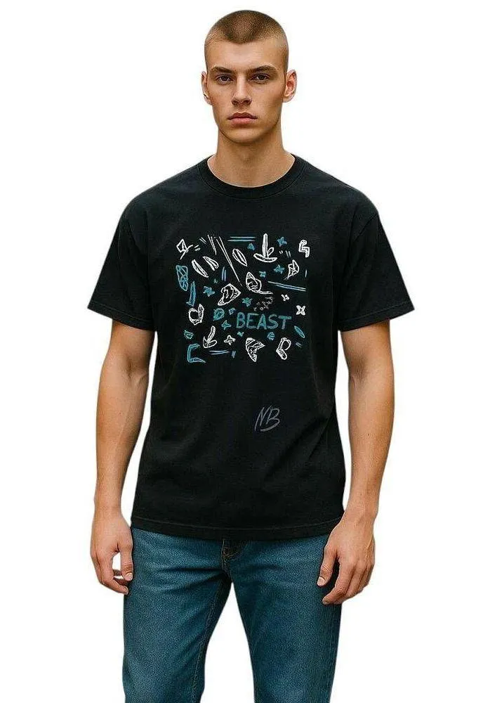 Mr. Beast Signed Black T - Image 5